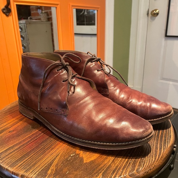 Cole Haan Cambridge Chukka dark brown boots - size 9.5M - Picture 1 of 5